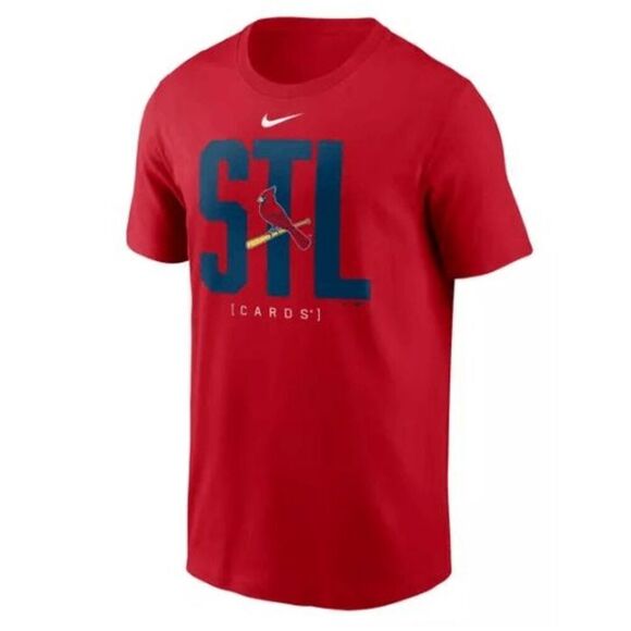 Nike Men's St. Louis Cardinals '24-'25 Scoreboard Short Sleeve Tee L - Picture 1 of 10